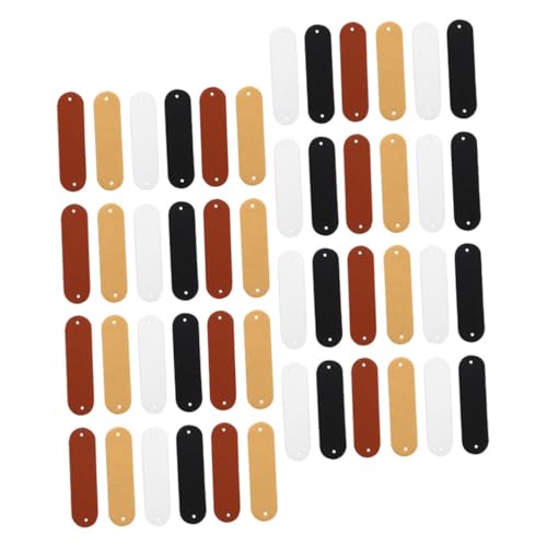 jojofuny 120 Stück Teiliges PU Lederetiketten mit Vorgestanzten Löchern Handgefertigte Blanko Labels in Gelb Schokolade Dunkelgrau für DIY Bastelarbeiten Nähen Taschen Kleidung Hüte Schals jojofuny 120 Stück Teiliges PU Lederetiketten mit Vorgestanzten Löchern Handgefertigte Blanko Labels in Gelb Schokolade Dunkelgrau für DIY Bastelarbeiten Nähen Taschen Kleidung Hüte Schals von jojofuny