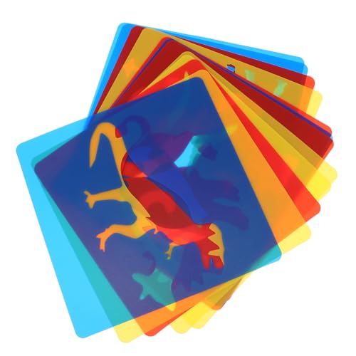 jojofuny 12Blätter Cartoon Tierschablonen für Wiederverwendbare Malerei Schablonen Material für DIY Projekte Scrapbooking und Kunsthandwerk für Schulprojekte von jojofuny