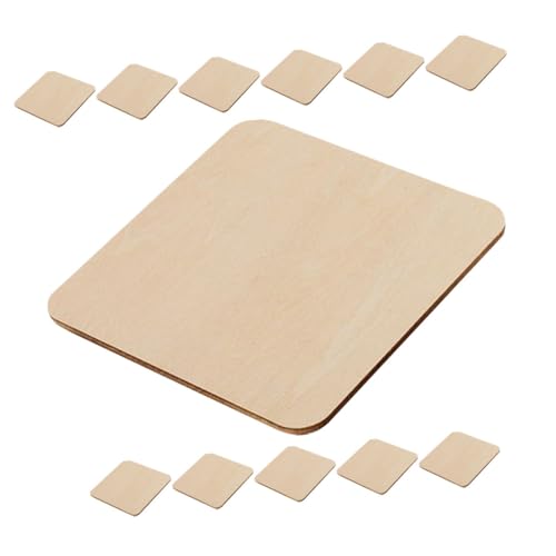jojofuny 12Pcs Stücke quadratische Holzspäne holzplatte Holzscheiben zum Basteln leeres Holzschild unfertiges Holz unvollendetes Holzhandwerk Holzbretter zum Basteln Holzmalerei Buchsbaum jojofuny 12Pcs Stücke quadratische Holzspäne holzplatte Holzscheiben zum Basteln leeres Holzschild unfertiges Holz unvollendetes Holzhandwerk Holzbretter zum Basteln Holzmalerei Buchsbaum von jojofuny