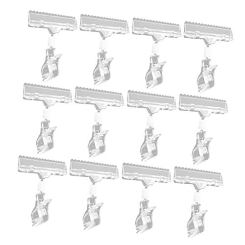 jojofuny 12Stücke Drehbare Einzelhandels Display Clips für Preisschilder Etiketten und Werbung Vielseitige Halterungen für Geschäfte Supermärkte und Ausstellungen jojofuny 12Stücke Drehbare Einzelhandels Display Clips für Preisschilder Etiketten und Werbung Vielseitige Halterungen für Geschäfte Supermärkte und Ausstellungen von jojofuny