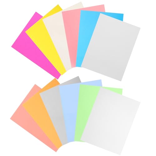 jojofuny 12Stücke Farbige Schrumpffolien aus Kreative DIY Wärmeschrumpffolie für Bastelenthusiasten für Kreative Dekorationen und Lernspielzeug jojofuny 12Stücke Farbige Schrumpffolien aus Kreative DIY Wärmeschrumpffolie für Bastelenthusiasten für Kreative Dekorationen und Lernspielzeug von jojofuny