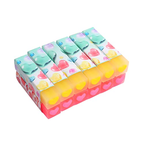 jojofuny 12Stücke Herzförmige Radiergummis Für Studenten Und Haushalte Dekorative Jelly Radiergummis Für Valentinstag Zufällige Für Bürobedarf jojofuny 12Stücke Herzförmige Radiergummis Für Studenten Und Haushalte Dekorative Jelly Radiergummis Für Valentinstag Zufällige Für Bürobedarf von jojofuny