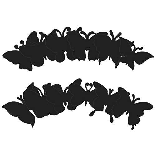 jojofuny 12Stücke Kratzbilder Schmetterling DIY Kratzpapier für Bastelidee Praktischen Fähigkeiten und Interaktion für Partys von jojofuny