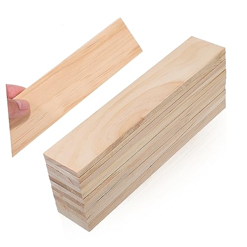 jojofuny 12Stücke Rechteckige Holzplatten Unbehandeltem Holz zum Basteln für Projekte Vielseitige Holzbretter für Kunsthandwerk und Dekoration jojofuny 12Stücke Rechteckige Holzplatten Unbehandeltem Holz zum Basteln für Projekte Vielseitige Holzbretter für Kunsthandwerk und Dekoration von jojofuny