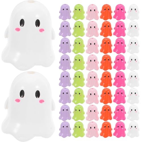jojofuny 13 Stück Geisterperlen zum Selbermachen: Niedliche Halloween-perlen aus Acryl für Die Schmuckherstellung, Armbänder, Halsketten, Bastelzubehör, Partydekoration jojofuny 13 Stück Geisterperlen zum Selbermachen: Niedliche Halloween-perlen aus Acryl für Die Schmuckherstellung, Armbänder, Halsketten, Bastelzubehör, Partydekoration von jojofuny