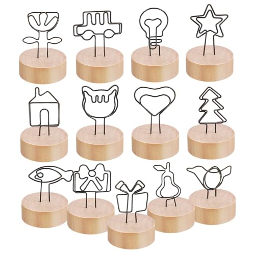 jojofuny 13 Stück Teiliges Holz Memo Clip mit Stabilem Sockel Vielseitige Kartenhalter für Fotos Platzkarten und Tischnummern Praktisch und Sicher für Hochzeiten Bankette und jojofuny 13 Stück Teiliges Holz Memo Clip mit Stabilem Sockel Vielseitige Kartenhalter für Fotos Platzkarten und Tischnummern Praktisch und Sicher für Hochzeiten Bankette und von jojofuny