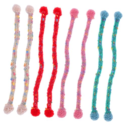 jojofuny 15–20 cm Große Puppenhaus-mini-schals in 4 Farben Weiche Strickschals Für Weihnachtsspielzeug Bastelbedarf jojofuny 15–20 cm Große Puppenhaus-mini-schals in 4 Farben Weiche Strickschals Für Weihnachtsspielzeug Bastelbedarf von jojofuny