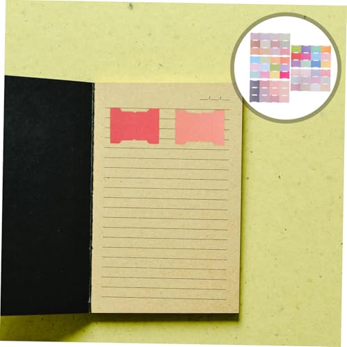 jojofuny 15 Stck. Selbstklebende Index Tabs Pastellfarben Haftnotizen Registerkarten für Monatsplaner Buchseiten Markierer mit Griff Robuste Klebestreifen für Büro und Organisation von jojofuny