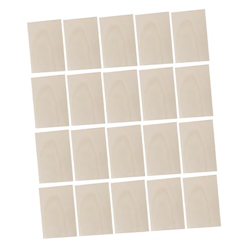 jojofuny 15 Stück Graffiti Bemalt Holzstücke Unfertige Holzbretter Basswood -schnitzmaterial Holzspan Sperrholzbrett Basswood Platten Naturholzplatten Dünnes Holzbrett Hölzern Beige von jojofuny