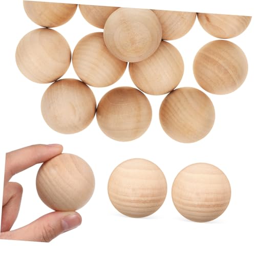jojofuny 15 Stück Kugel Aus Massivem Holz Holzperlen Basteln Unvollendete Holzkugel Holzkugelverzierungen Holzformen Unfertige Holzkugeln Bastelkugeln Aus Holz Diy-ball Khaki Muhe jojofuny 15 Stück Kugel Aus Massivem Holz Holzperlen Basteln Unvollendete Holzkugel Holzkugelverzierungen Holzformen Unfertige Holzkugeln Bastelkugeln Aus Holz Diy-ball Khaki Muhe von jojofuny