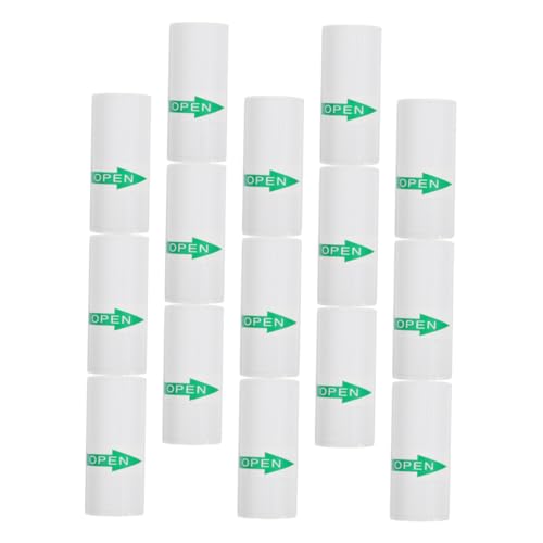 jojofuny 15 Stück Mini Druckpapier Versandetiketten Adressetiketten Für Umschläge Etiketten Für Drucker Adressetikettendrucker Versandzubehör Namensschilder Etiketten von jojofuny