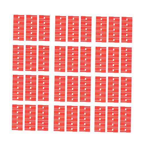jojofuny 15 Stück P Förmige Netzwerkkabel Etiketten Multi Farben Selbstklebende Beschriftungsaufkleber für Einfache Identifikation Weiß Rot Blau Gelb Grün jojofuny 15 Stück P Förmige Netzwerkkabel Etiketten Multi Farben Selbstklebende Beschriftungsaufkleber für Einfache Identifikation Weiß Rot Blau Gelb Grün von jojofuny