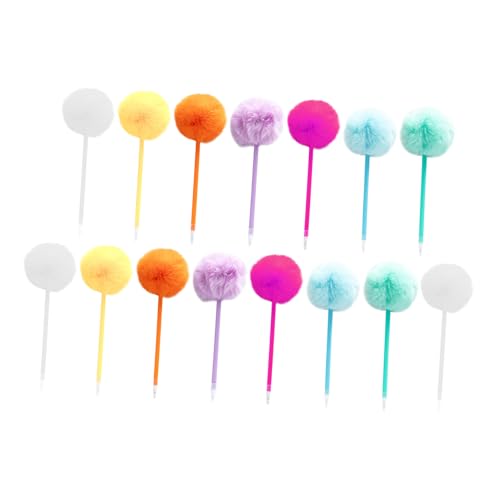 jojofuny 15 Stück Teiliges Bunte Pom Pom Kugelschreiber mit Herzform Flauschige Kawaii Stifte für Schreibwerkzeuge für Schule Büro Geburtstag und Weihnachtsfeier jojofuny 15 Stück Teiliges Bunte Pom Pom Kugelschreiber mit Herzform Flauschige Kawaii Stifte für Schreibwerkzeuge für Schule Büro Geburtstag und Weihnachtsfeier von jojofuny