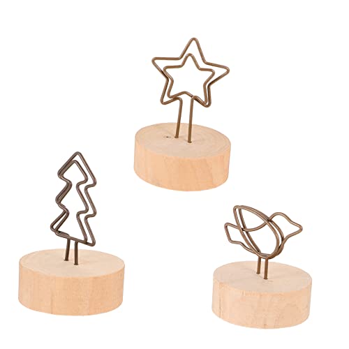 jojofuny 15 Stück Teiliges Holzfotohalter mit Retro Eisendraht in Baum Vogel Stern Motiven Vielseitige Memo und Notizclips Stabilem Holzsockel für Tischkarten Fotos Notizen und Dekoration jojofuny 15 Stück Teiliges Holzfotohalter mit Retro Eisendraht in Baum Vogel Stern Motiven Vielseitige Memo und Notizclips Stabilem Holzsockel für Tischkarten Fotos Notizen und Dekoration von jojofuny