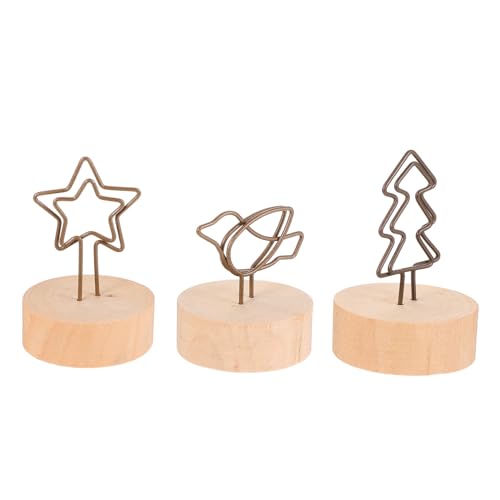 jojofuny 15 Stück Teiliges Holzfuß Foto Clips mit Kreativen Baum Vogel Stern Designs Multifunktional als Memo Merkzettel Tischkartenhalter für Zuhause Büro Restaurant und Hochzeit jojofuny 15 Stück Teiliges Holzfuß Foto Clips mit Kreativen Baum Vogel Stern Designs Multifunktional als Memo Merkzettel Tischkartenhalter für Zuhause Büro Restaurant und Hochzeit von jojofuny