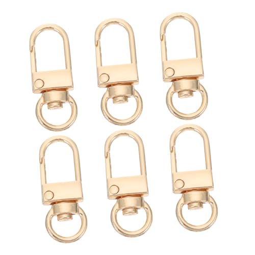 jojofuny 15 Stück Teiliges Metall Karabinerhaken Langlebiger Schlüsselanhänger Schnappverschluss Drehbarer Taschenriemen Haken für DIY Handtaschen Umhängegurte Schmuck und Bastelprojekte jojofuny 15 Stück Teiliges Metall Karabinerhaken Langlebiger Schlüsselanhänger Schnappverschluss Drehbarer Taschenriemen Haken für DIY Handtaschen Umhängegurte Schmuck und Bastelprojekte von jojofuny