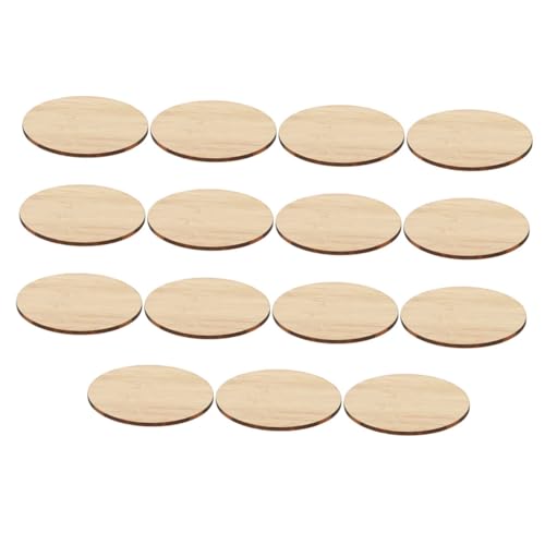 jojofuny 15 Stück Teiliges Runde Unvollendete Bambusplatten Ø Blanke DIY Malchips für Doppelseitig Bemalbar Abgerundete Kanten Vielseitig als Anhänger oder Dekoration Verwendbar jojofuny 15 Stück Teiliges Runde Unvollendete Bambusplatten Ø Blanke DIY Malchips für Doppelseitig Bemalbar Abgerundete Kanten Vielseitig als Anhänger oder Dekoration Verwendbar von jojofuny