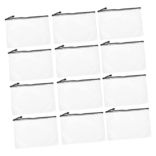 jojofuny 15 Stück Transparente Papierbeutel Aufbewahrungstaschen Mit Reißverschluss Beutel Reißverschlusstaschen Ordner Transparente Organizer Taschen Reißverschluss Aktentasche jojofuny 15 Stück Transparente Papierbeutel Aufbewahrungstaschen Mit Reißverschluss Beutel Reißverschlusstaschen Ordner Transparente Organizer Taschen Reißverschluss Aktentasche von jojofuny
