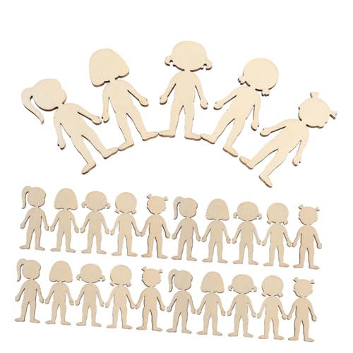 jojofuny 150 Stück Holzausschnitte Für Mädchen: Unbehandelte Holzscheiben in Personenform, Puppenfiguren-chips Für Jungen Und Kinder, Hängeornament-chips, Menschlicher Körperanhänger Für jojofuny 150 Stück Holzausschnitte Für Mädchen: Unbehandelte Holzscheiben in Personenform, Puppenfiguren-chips Für Jungen Und Kinder, Hängeornament-chips, Menschlicher Körperanhänger Für von jojofuny