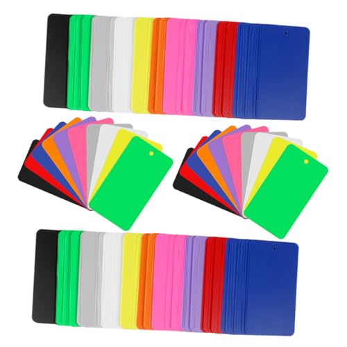 jojofuny 150 Stück Pvc -tag Artikel-tags Stichworte Namensschilder Für Gepäck Inventar -tags Etiketten Für Den Versand Warenanhänger Kennzeichnungsetiketten Koffer-gepäckanhänger Leere Tags jojofuny 150 Stück Pvc -tag Artikel-tags Stichworte Namensschilder Für Gepäck Inventar -tags Etiketten Für Den Versand Warenanhänger Kennzeichnungsetiketten Koffer-gepäckanhänger Leere Tags von jojofuny