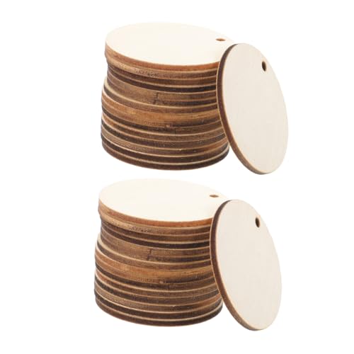 jojofuny 150 Stück dekorativer Anhänger aus Holz kleiner Holzanhänger Holz runde Scheiben leere Holzscheiben Blanko-Bastelscheiben zum Basteln Beige jojofuny 150 Stück dekorativer Anhänger aus Holz kleiner Holzanhänger Holz runde Scheiben leere Holzscheiben Blanko-Bastelscheiben zum Basteln Beige von jojofuny