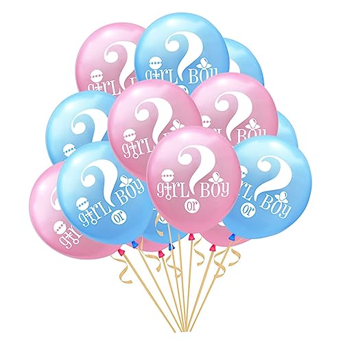 jojofuny 15st Durchsichtige Ballons Emulsion Reveal von jojofuny