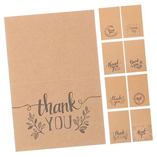 jojofuny 16 Sätze Teiliges Kraftpapier Dankeskarten für Kleinunternehmen Kompakte Leichte Klappkarten mit Blankoinnenfläche zum Individuellen Bedanken Robuste Fadebeständige Qualität jojofuny 16 Sätze Teiliges Kraftpapier Dankeskarten für Kleinunternehmen Kompakte Leichte Klappkarten mit Blankoinnenfläche zum Individuellen Bedanken Robuste Fadebeständige Qualität von jojofuny