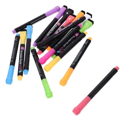 jojofuny 16 Stück LED Light Board Stift Whiteboard-Marker waschbar Flüssigkreidestifte Tragbare Flüssigmarker flüssige Kreidestifte tragbare Schreibmarker Tafelstift Plastik jojofuny 16 Stück LED Light Board Stift Whiteboard-Marker waschbar Flüssigkreidestifte Tragbare Flüssigmarker flüssige Kreidestifte tragbare Schreibmarker Tafelstift Plastik von jojofuny
