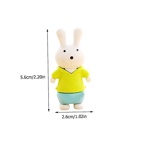 jojofuny 16 Stück Teiliges Cartoon Hase Radiergummis aus Hochwertigem Tpr Material Niedlich Gestaltete Schüler Radierer Farbecht und Leicht Radierbar für Schüler Zufällige jojofuny 16 Stück Teiliges Cartoon Hase Radiergummis aus Hochwertigem Tpr Material Niedlich Gestaltete Schüler Radierer Farbecht und Leicht Radierbar für Schüler Zufällige von jojofuny