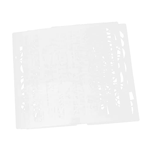 jojofuny 16 Stück Teiliges Wandmalerei Schablonen für Diy Projekte Robuste Malvorlagen für Kreative Wand und Boden Dekorationen für Erwachsene von jojofuny