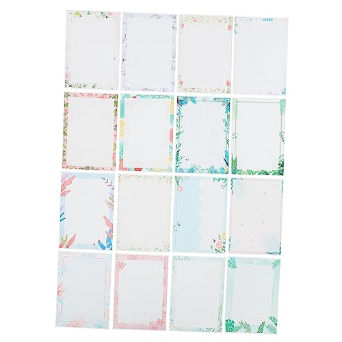 jojofuny 160 Stück Briefpapier mit Blumenrand Dekoratives Schreibpapier für Dankesbriefe Gedichte Notizen und Kalligraphie Frisches Farbenfrohes Design für Zuhause und Schule jojofuny 160 Stück Briefpapier mit Blumenrand Dekoratives Schreibpapier für Dankesbriefe Gedichte Notizen und Kalligraphie Frisches Farbenfrohes Design für Zuhause und Schule von jojofuny