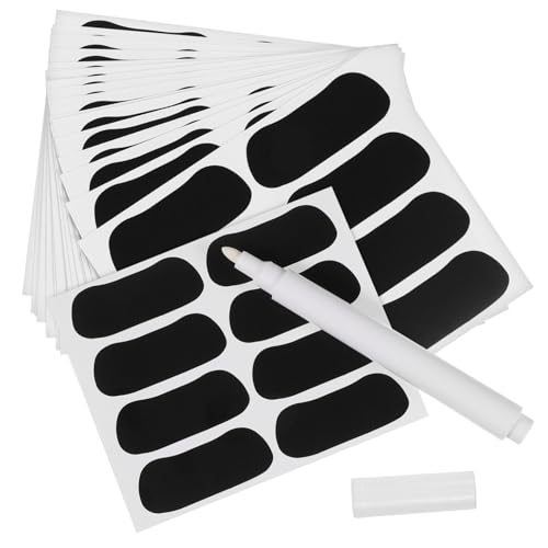 jojofuny 160 Stück Teiliges Sportliche Eye Stickers aus PVC Selbstklebend mit Weißem Marker für Baseball Fußball Unter Augen Aufkleber zur Blendungsreduktion und Teamgestaltung jojofuny 160 Stück Teiliges Sportliche Eye Stickers aus PVC Selbstklebend mit Weißem Marker für Baseball Fußball Unter Augen Aufkleber zur Blendungsreduktion und Teamgestaltung von jojofuny