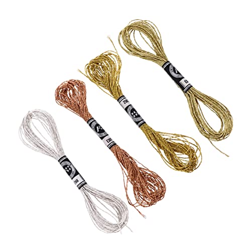 jojofuny 16Stücke Teiliges DIY Stickgarn Metallic Kreuzstich Garn pro Strang Farben für Handwerksprojekte und jojofuny 16Stücke Teiliges DIY Stickgarn Metallic Kreuzstich Garn pro Strang Farben für Handwerksprojekte und von jojofuny