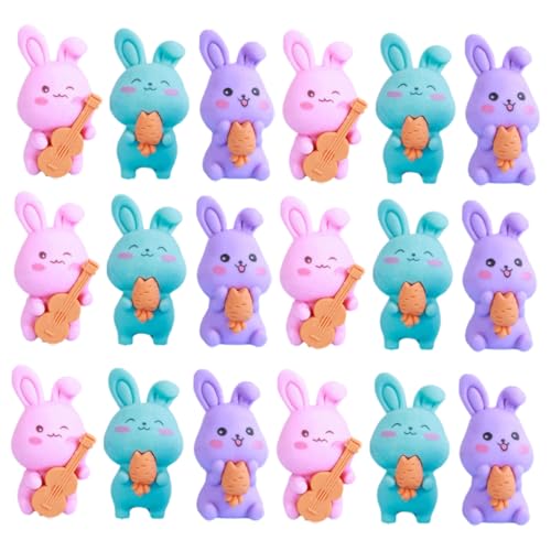 jojofuny 18 Stück Kreative Radiergummis Cartoon Rabbit Radierer Multifunktionale Schreibwaren für Skizzen und Bastelarbeiten Mixed Style jojofuny 18 Stück Kreative Radiergummis Cartoon Rabbit Radierer Multifunktionale Schreibwaren für Skizzen und Bastelarbeiten Mixed Style von jojofuny