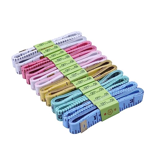 jojofuny 18 Stück Weiche messen weicher Lineal Flexible Messband Zufällige Farbe von jojofuny