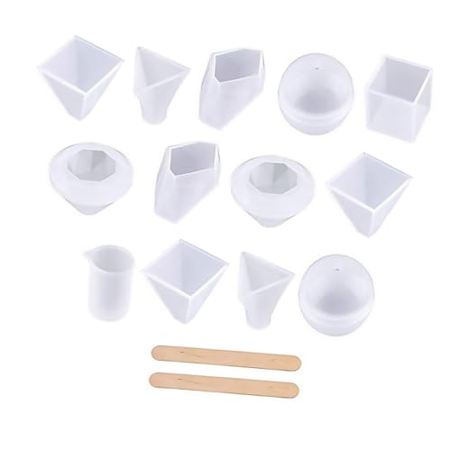 jojofuny 18Stücke DIY Teiliges Silikonformen Set für Bastelprojekte Flexible und Langlebige Formen für Gießen Dekoration und Einfach zu Reinigen und Vielseitig Einsetzbar jojofuny 18Stücke DIY Teiliges Silikonformen Set für Bastelprojekte Flexible und Langlebige Formen für Gießen Dekoration und Einfach zu Reinigen und Vielseitig Einsetzbar von jojofuny