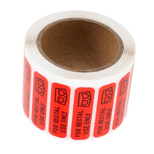 jojofuny 1Rolle Abnehmbarer Witz Etikett Aufkleber für Rektalen Gebrauch pro Lustige Sticker für Partys Laptops Rucksäcke Vielseitig Einsetzbar jojofuny 1Rolle Abnehmbarer Witz Etikett Aufkleber für Rektalen Gebrauch pro Lustige Sticker für Partys Laptops Rucksäcke Vielseitig Einsetzbar von jojofuny