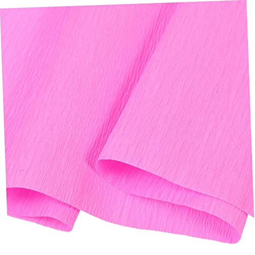 jojofuny 1Rolle Krepppapier Farbiges DIY Material für Papierblumen und Geschenkdekoration für Bastelprojekte und Kunsthandwerke Vielseitig von jojofuny