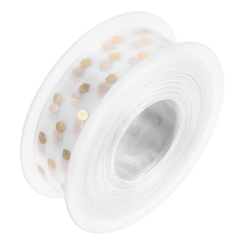 jojofuny 1Rolle Langes Gepunktetes Geschenkband Organza Zubehör Für DIY Glitzerschleifen Party Dekoration Und Geschenkverpackungen Zufälligen Farben jojofuny 1Rolle Langes Gepunktetes Geschenkband Organza Zubehör Für DIY Glitzerschleifen Party Dekoration Und Geschenkverpackungen Zufälligen Farben von jojofuny