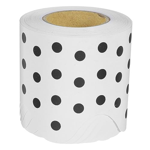 jojofuny 1Rolle Zarter Tafelrandaufkleber Schwarze Weißem Dekoration für Klassenzimmer Pinnwände Schreibtische und Leicht Anbringbar jojofuny 1Rolle Zarter Tafelrandaufkleber Schwarze Weißem Dekoration für Klassenzimmer Pinnwände Schreibtische und Leicht Anbringbar von jojofuny