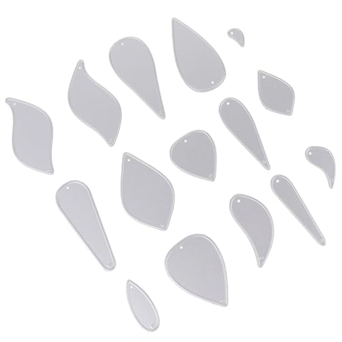 jojofuny 1Satz Einstellbare Leder Ohrringe Stanzformen Carbonstahl für DIY Schmuckherstellung Kompatibel mit Leder für Bastelprojekte und von jojofuny