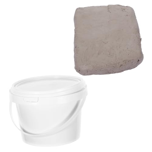 jojofuny 1Satz Lufttrocknende Modelliermasse im Versiegelten Eimer Bastelmaterial für DIY Projekte Sicherer Kaolin für Handwerk Vielseitig von jojofuny