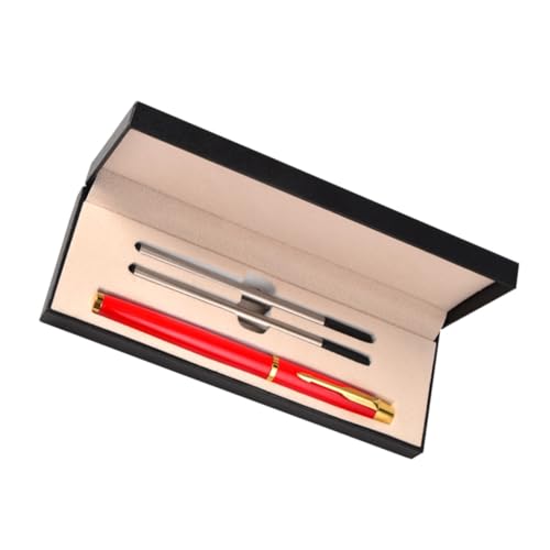 jojofuny 1Satz Metall Kugelschreiber für Bürogeschenke Eleganter Gelstift für Männer Stilvolles Schreibgerät für Meetings und Business Events Schwarz für Fachkräfte jojofuny 1Satz Metall Kugelschreiber für Bürogeschenke Eleganter Gelstift für Männer Stilvolles Schreibgerät für Meetings und Business Events Schwarz für Fachkräfte von jojofuny