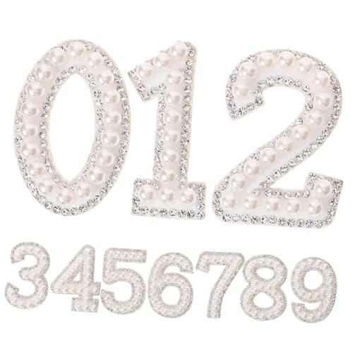jojofuny 1Satz Perlen Nummern Aufnäher zum Aufbügeln Strass Applikationen für DIY Kleidung Taschen Hüte Schuhe Austauschbare Flicken für Dekoration und Reparatur jojofuny 1Satz Perlen Nummern Aufnäher zum Aufbügeln Strass Applikationen für DIY Kleidung Taschen Hüte Schuhe Austauschbare Flicken für Dekoration und Reparatur von jojofuny