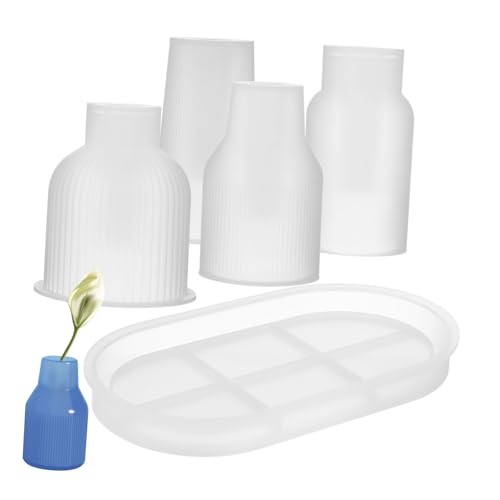 jojofuny 1Satz Silikon Vasenformen Tray Silikon Gießformen Wiederverwendbare Epoxidharz und Gipsformen für DIY Wohndekoration Vielseitig Einsetzbar für Projekte jojofuny 1Satz Silikon Vasenformen Tray Silikon Gießformen Wiederverwendbare Epoxidharz und Gipsformen für DIY Wohndekoration Vielseitig Einsetzbar für Projekte von jojofuny