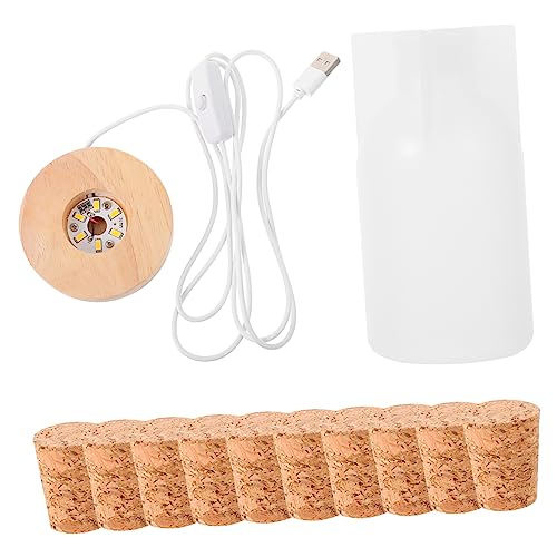 jojofuny 1Satz Silikonformen Set DIY Harz Gießformen für Handwerksprojekte LED Lampenfassungen und Lampenbasis Einfach zu Entformen und Wiederverwendbar jojofuny 1Satz Silikonformen Set DIY Harz Gießformen für Handwerksprojekte LED Lampenfassungen und Lampenbasis Einfach zu Entformen und Wiederverwendbar von jojofuny