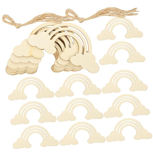 jojofuny 1Satz Unvollendete Holzregenbogenscheiben Für DIY Dekoration Leere Holzspäne Zum Ausmalen Hängende Ornamenten Für Bastelprojekte Und Kinderaktivitäten jojofuny 1Satz Unvollendete Holzregenbogenscheiben Für DIY Dekoration Leere Holzspäne Zum Ausmalen Hängende Ornamenten Für Bastelprojekte Und Kinderaktivitäten von jojofuny