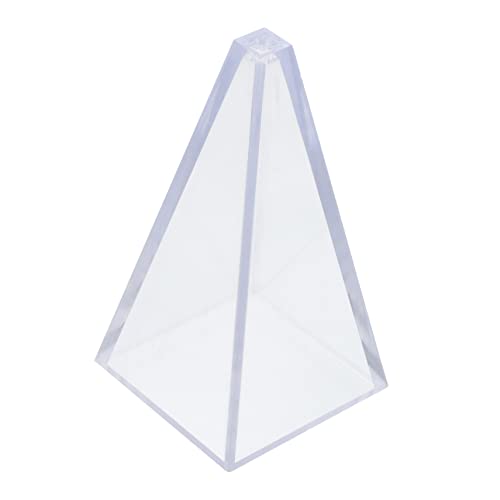 jojofuny 1Stück Geometrische Kerzenform Kunststoff Pyramidenförmige Gießform für Aromatherapie für DIY Dekorationen und Kerzengestaltung von jojofuny