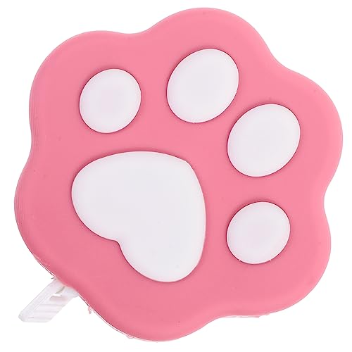 jojofuny 1Stück Katzenpfoten Maßband Tragbares Hochwertiges Kassettentape mit Farbdesign für Körpermaße und Präzise Messungen Langlebig und Verschleißfest jojofuny 1Stück Katzenpfoten Maßband Tragbares Hochwertiges Kassettentape mit Farbdesign für Körpermaße und Präzise Messungen Langlebig und Verschleißfest von jojofuny