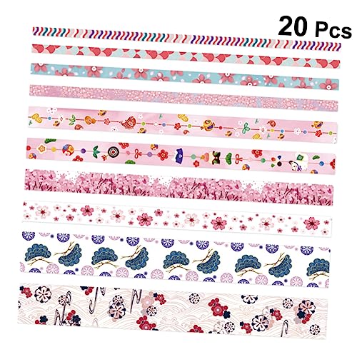 jojofuny 2 Boxen Washi Tape Dekoratives Klebeband mit für Scrapbooking Journaling und Diy Projekte Einfache Handhabung Rückstände für Geschenkpacks und Kalendergestaltung von jojofuny
